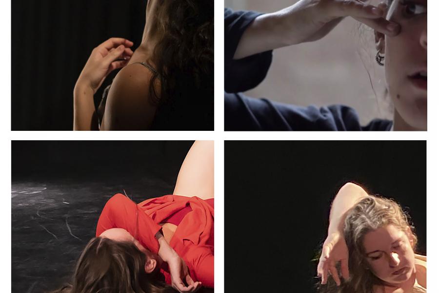 Die vier Performer:innen