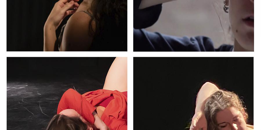 Die vier Performer:innen